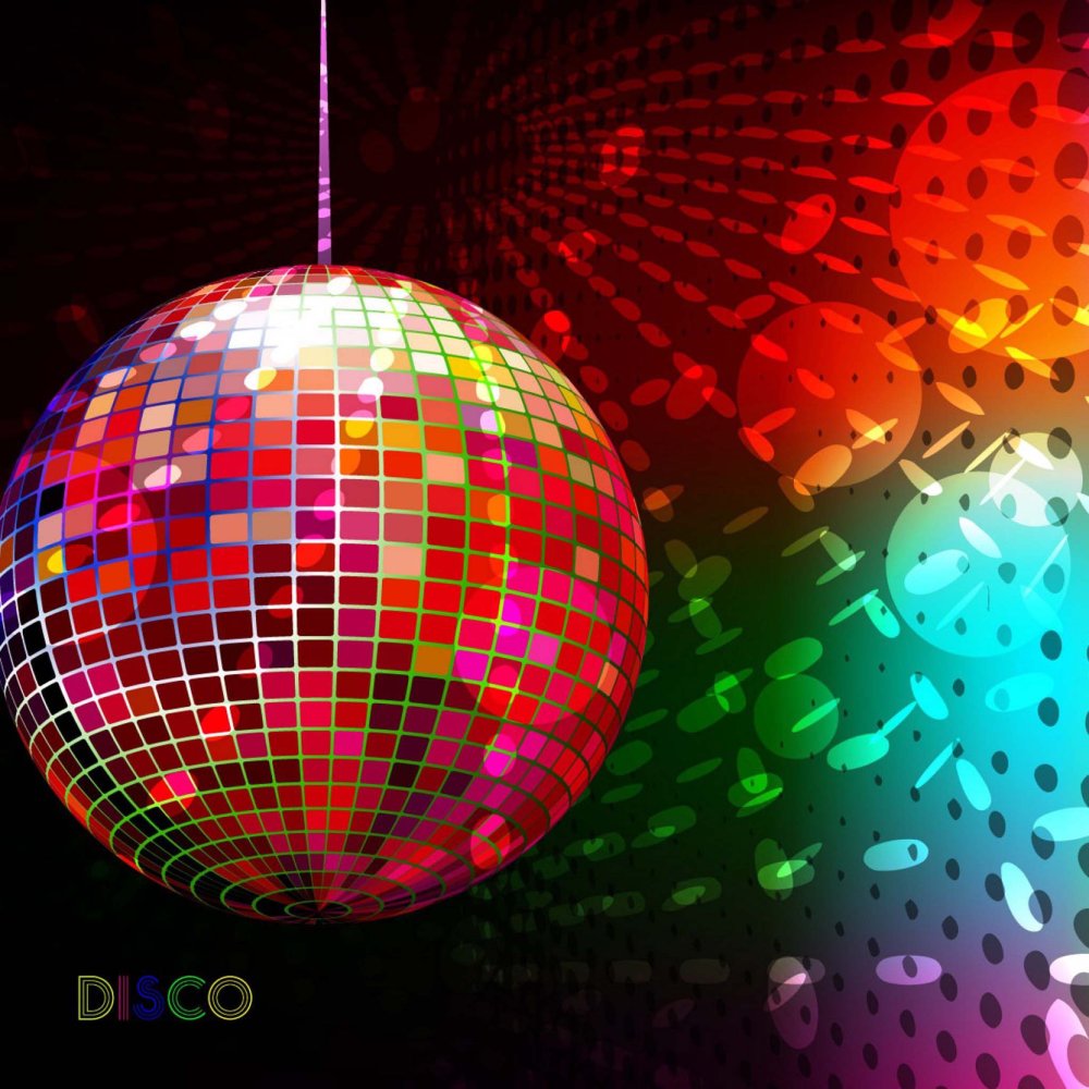 Дискотека фон