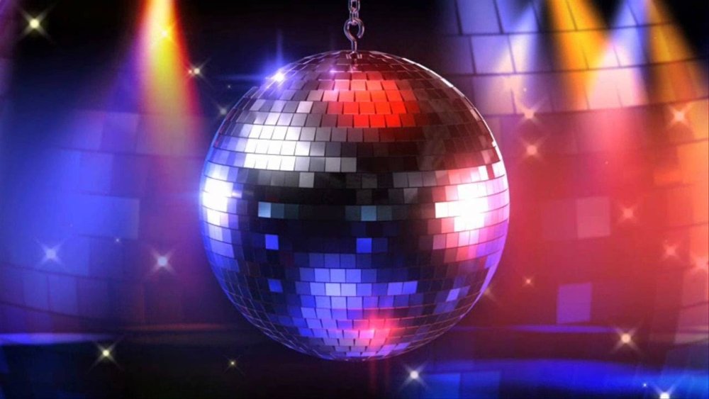 Диско шар футаж