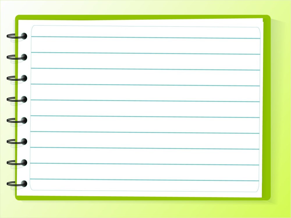 Фон для презентации блокнот