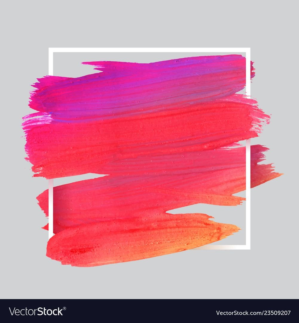 Мазки краски малиновые