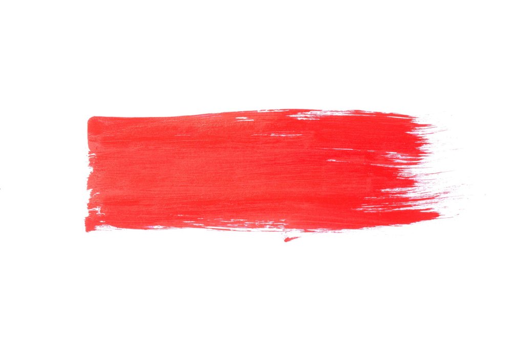 Мазок краски кистью