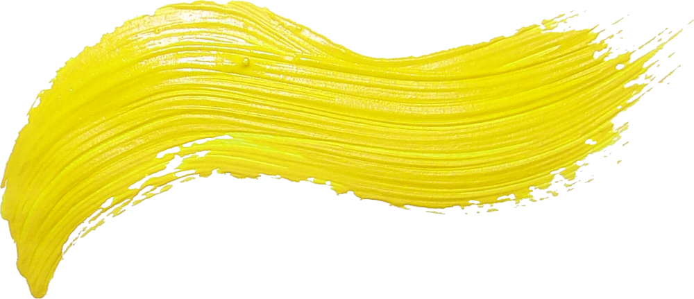 Мазок желтой краски