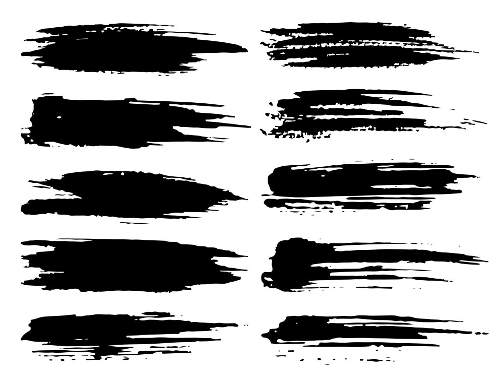 Гранж мазок вектор