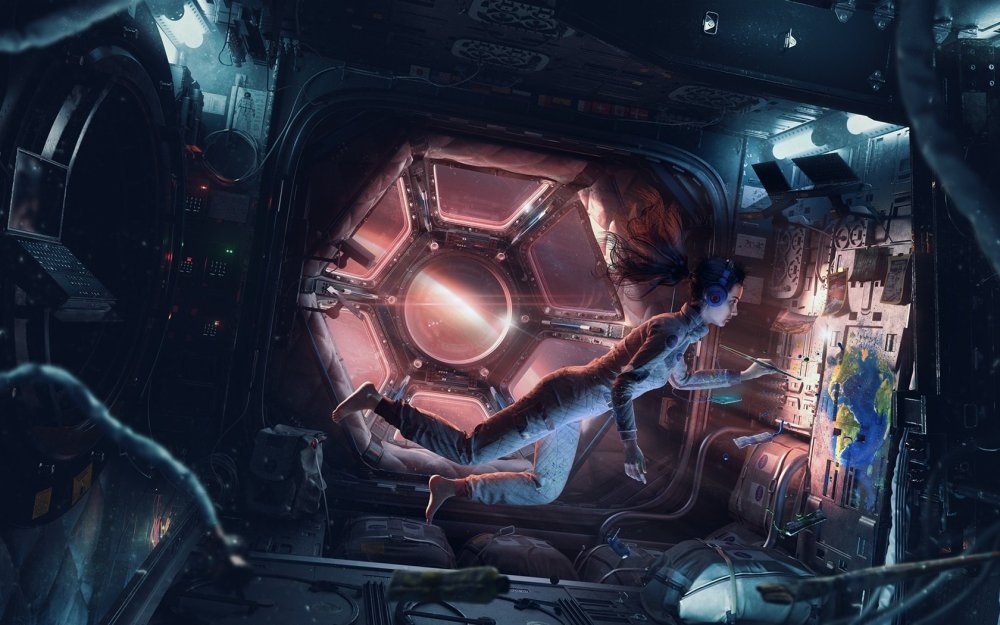 Космическая станция амонг АС