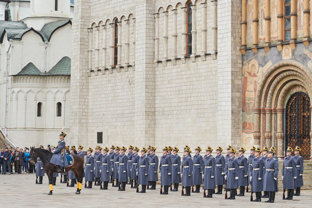 Президентский полк рота охраны Кремля