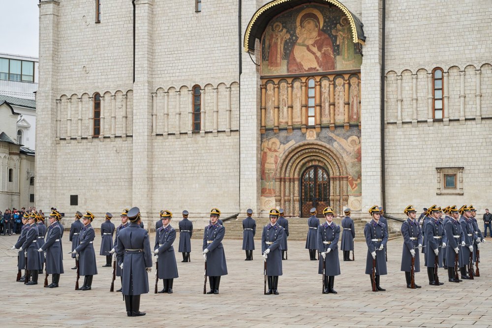 Васильковая тельняшка президентский полк