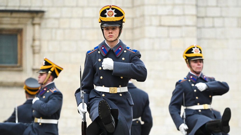 Картинки нарисованные президентский полк АРМИ