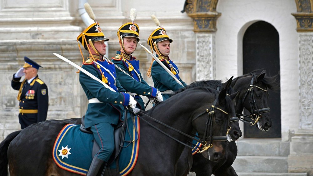 Развод караула в Кремле