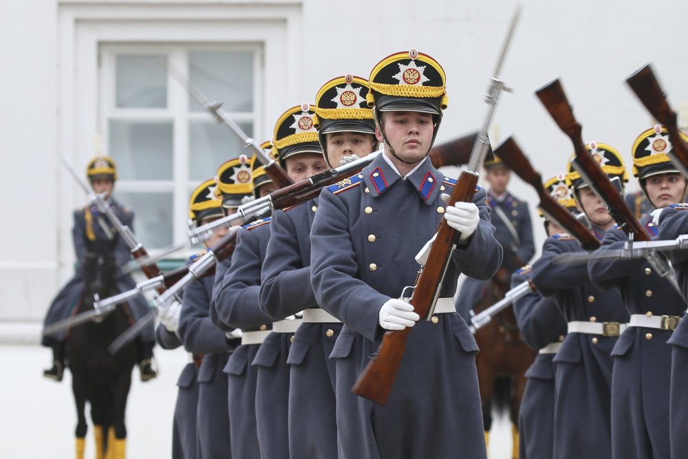 Президентский полк казарма в Кремле