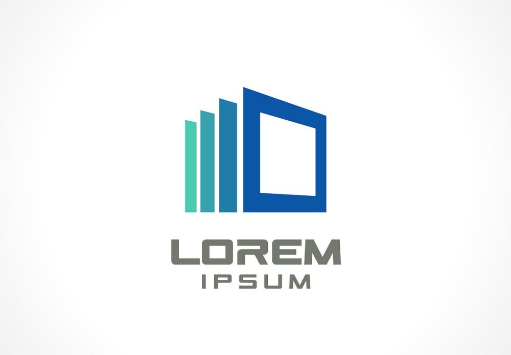 Стилизованное окно для логотипа