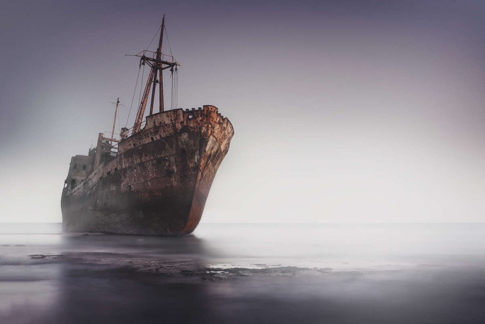 Корабль парусник Летучий голландец