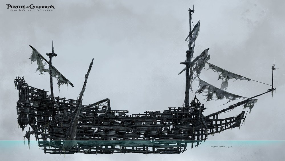 Летучий голландец Дейви Джонса