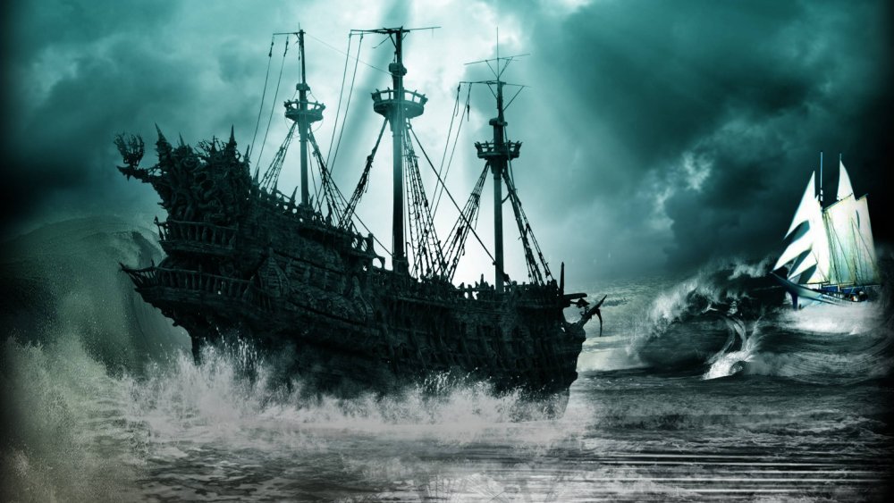 Корабль "Летучий голландец"