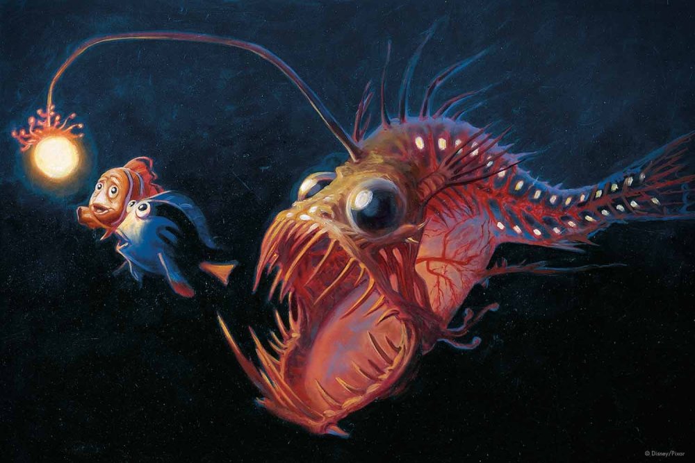 Рыба удильщик из Немо