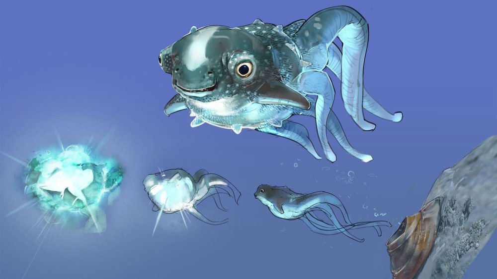 Сабнатика концепт арт