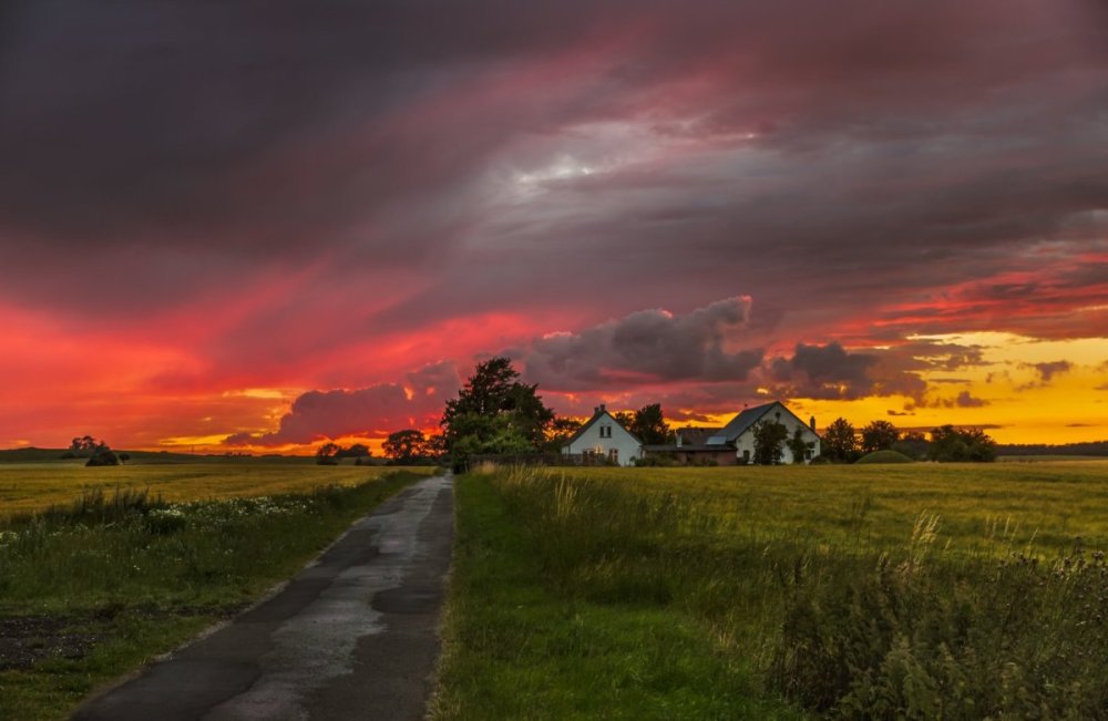 Красивый рассвет