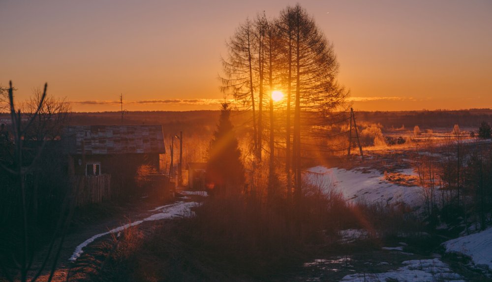 Фон рассвет