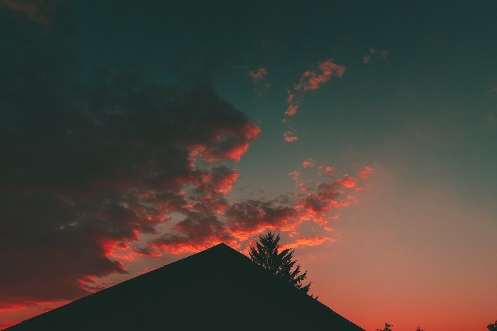 Арты деревня с закатом