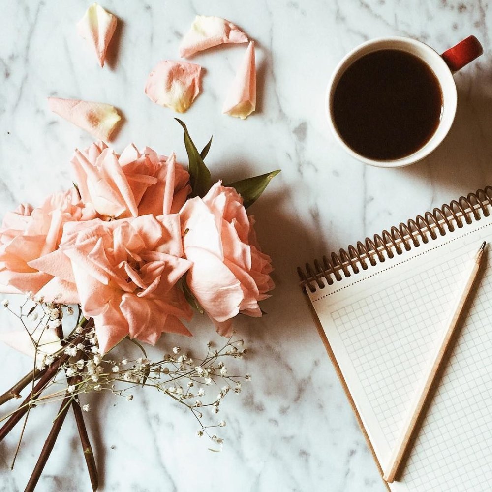 Записная книжка цветы