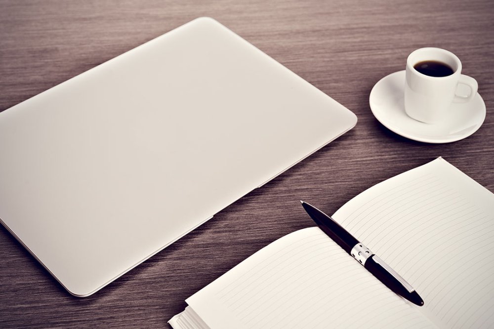 Ноутбук ежедневник бумаги кофе
