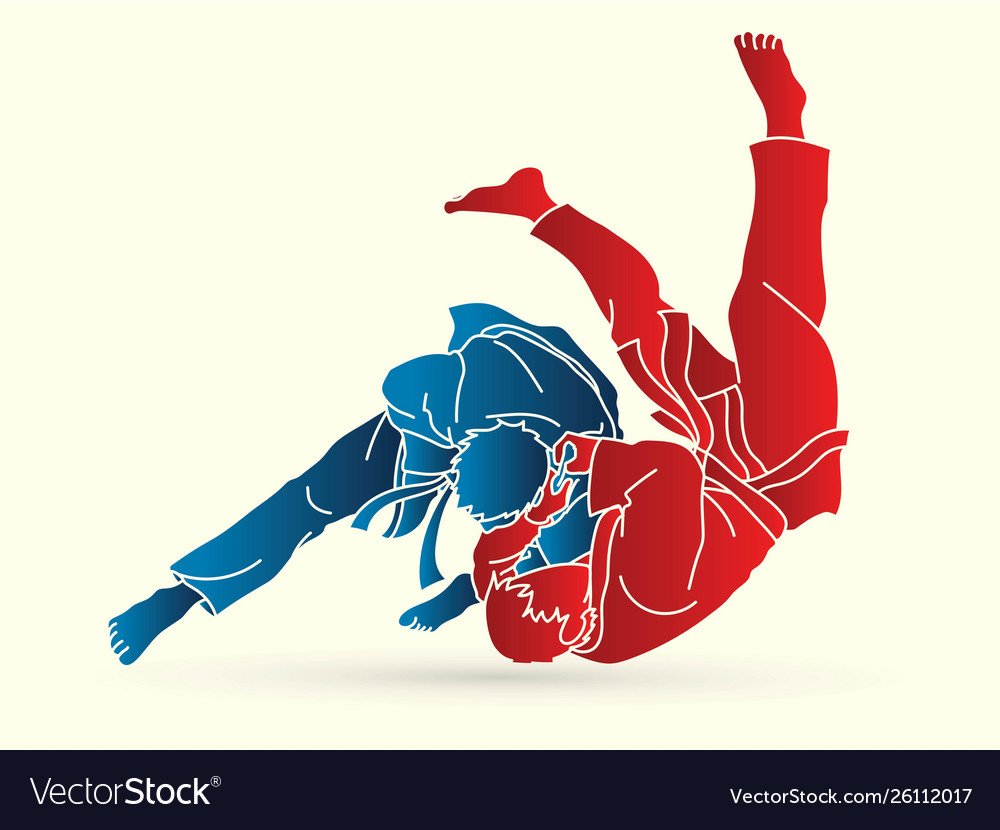 Дзюдо вектор