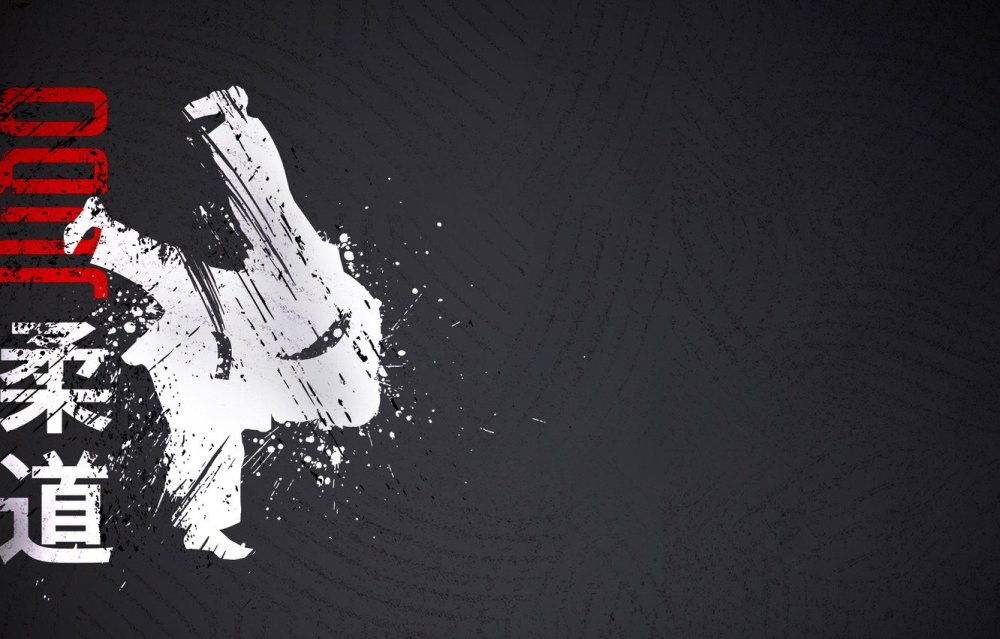 Дзюдо иллюстрация