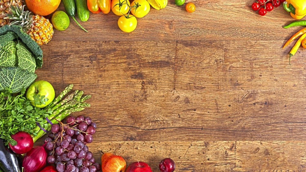 Овощи фрукты баннер