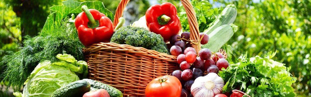 Овощи фрукты фон