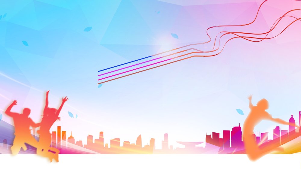 Фон геометрические фигуры для детей