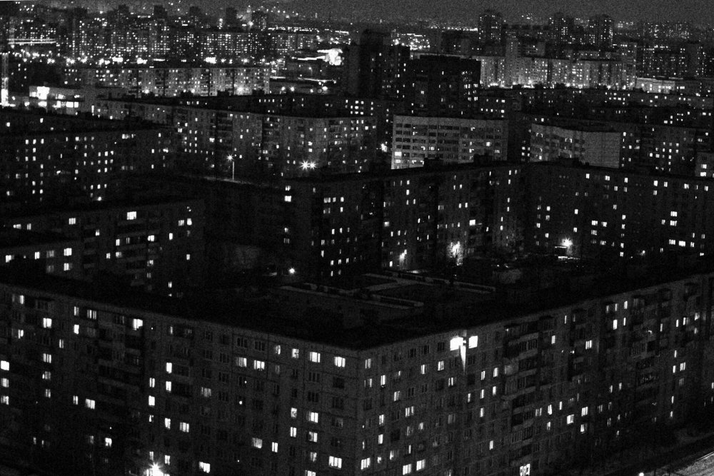 Аниме вид с крыши