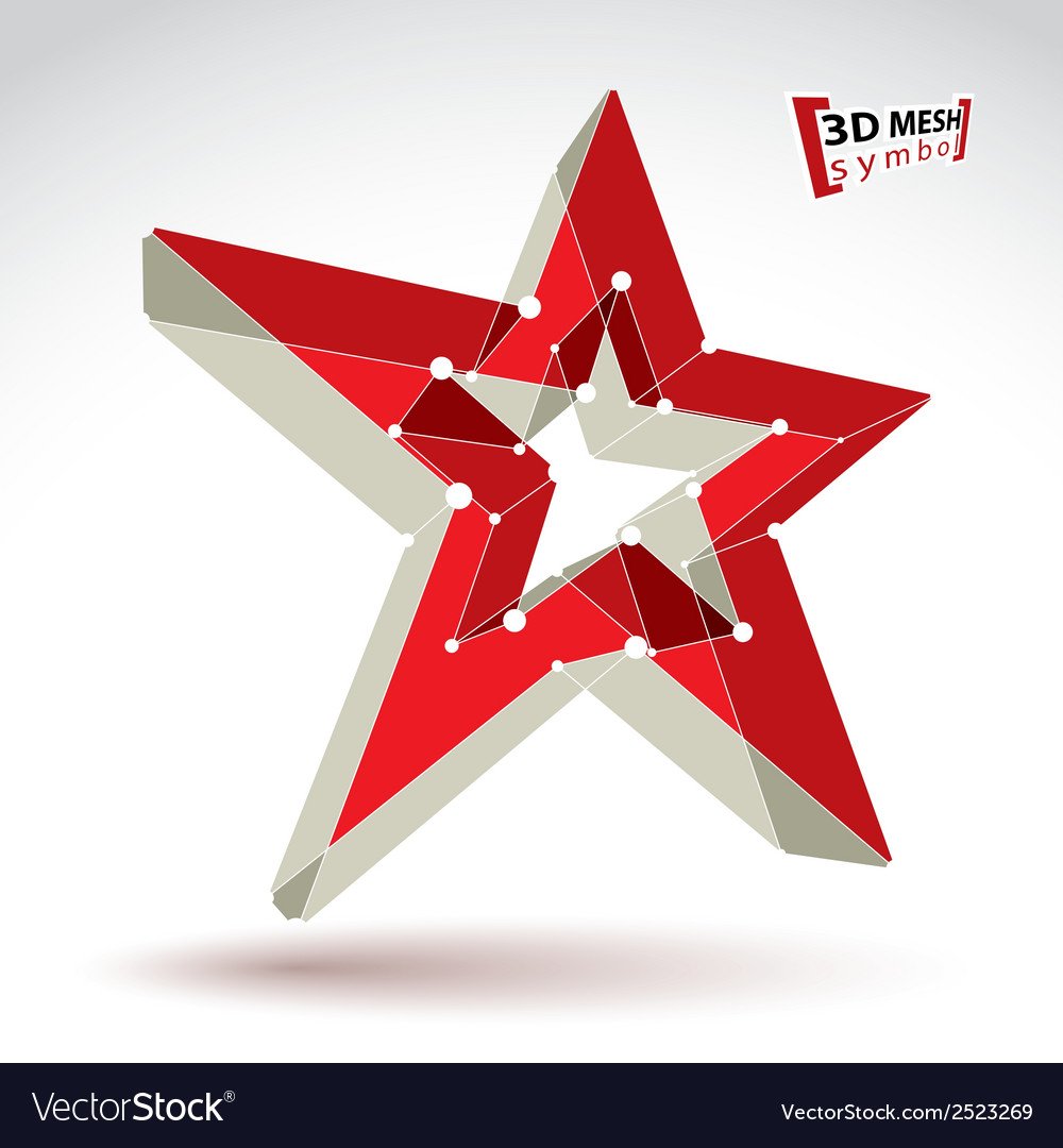 Кремлевская звезда вектор