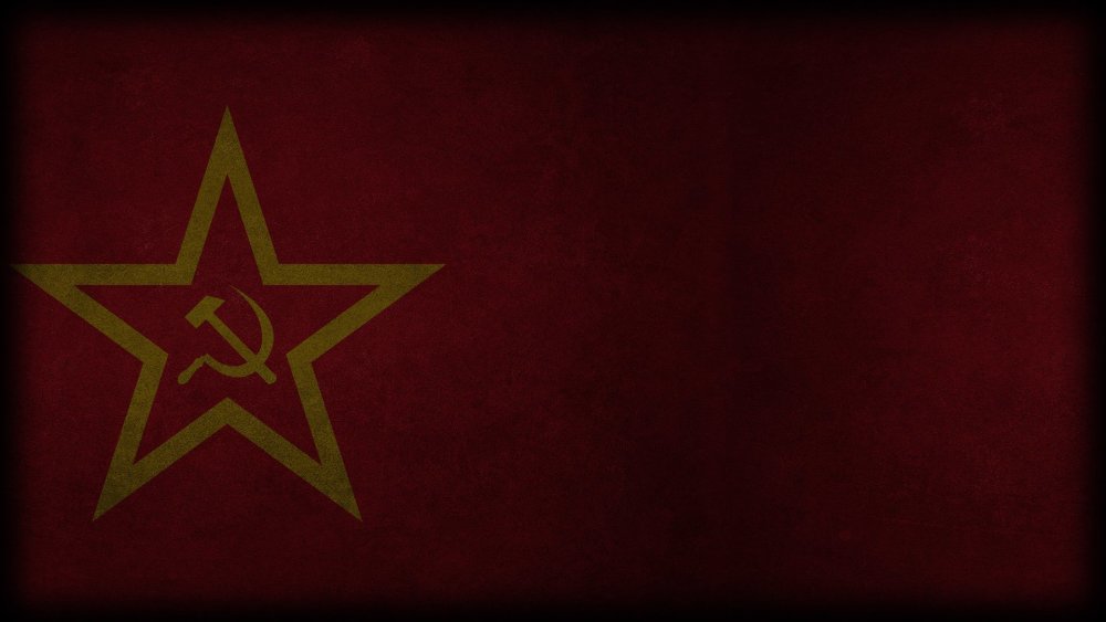 Красный фон со звездами