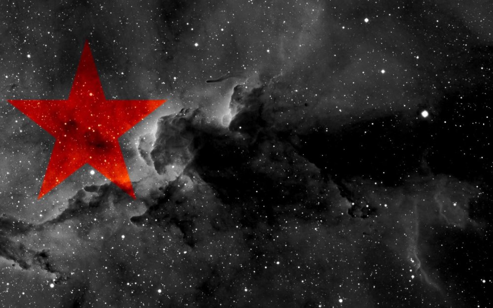 Звезда в флаге советского Союза