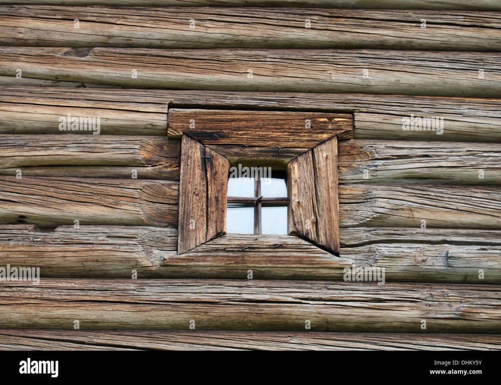 Ставни в избе