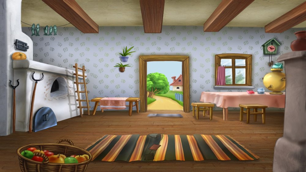 Деревянная стена с окном