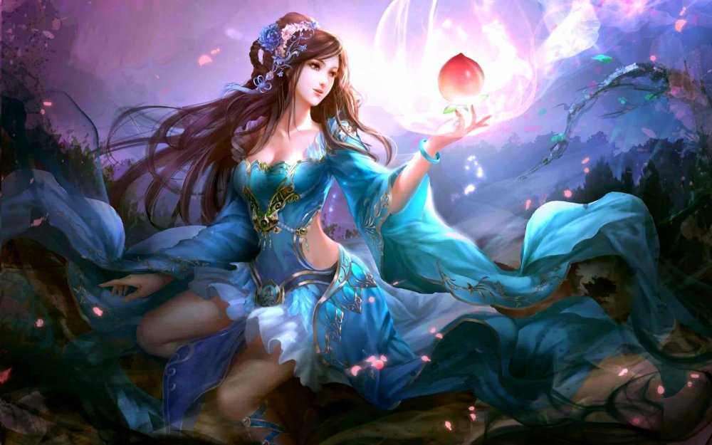 Красивые девушки волшебницы