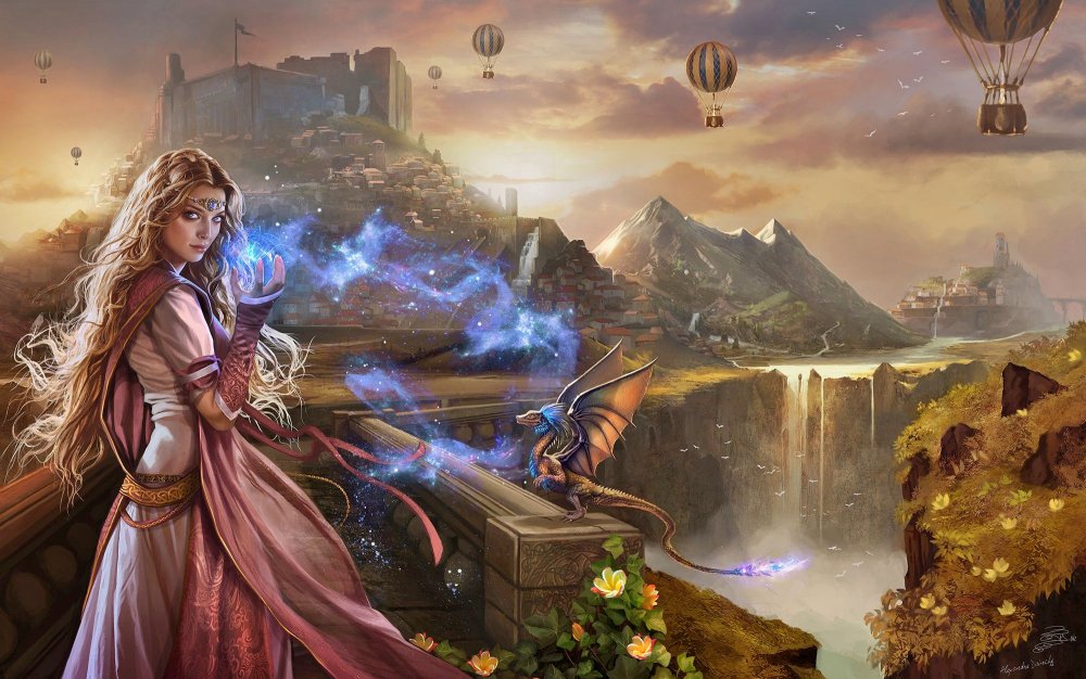 Волшебница фэнтези