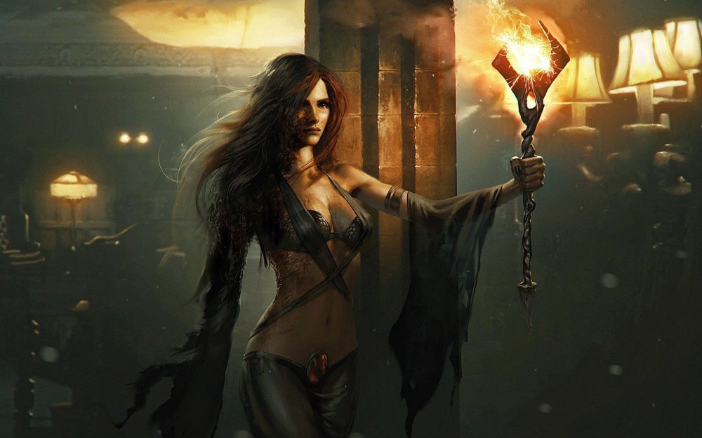 Черная магия Колдун Ведьмак