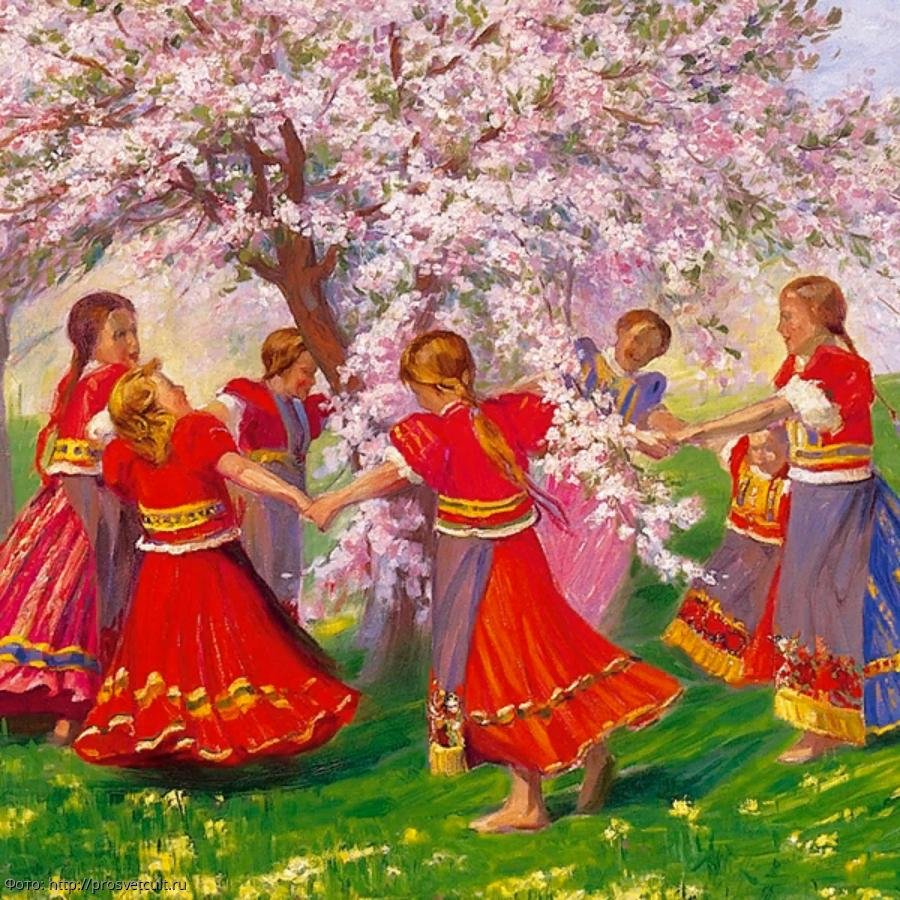 Хоровод русский народный танец