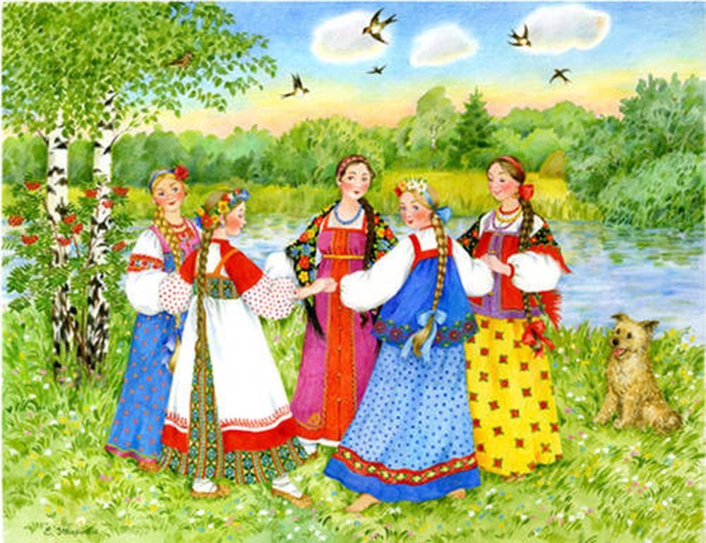 Художник Елена Уварова картины Осенины