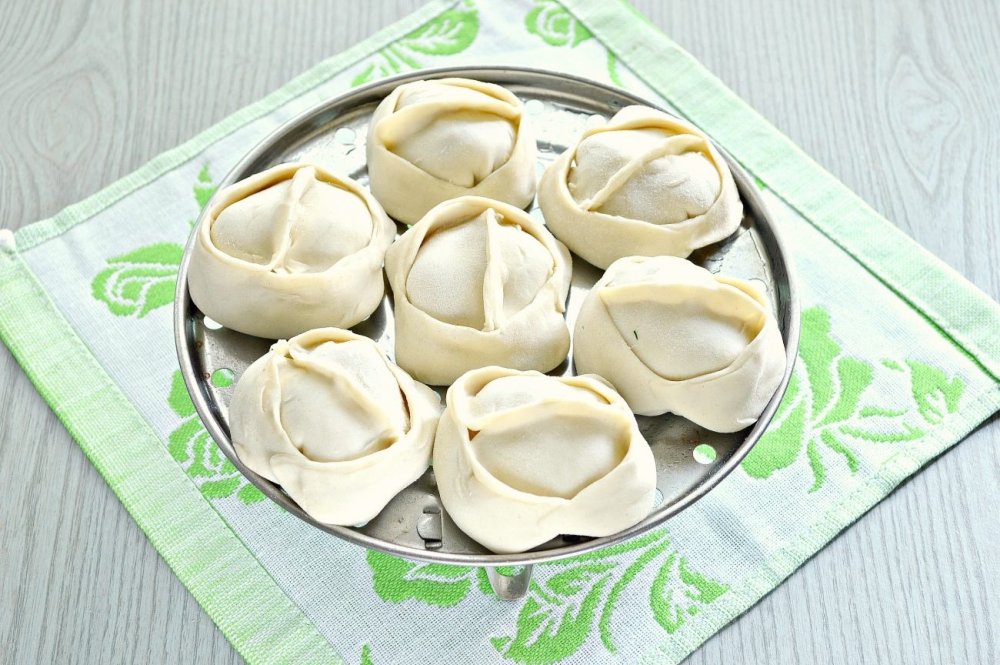 Манты каскан бамбуковый