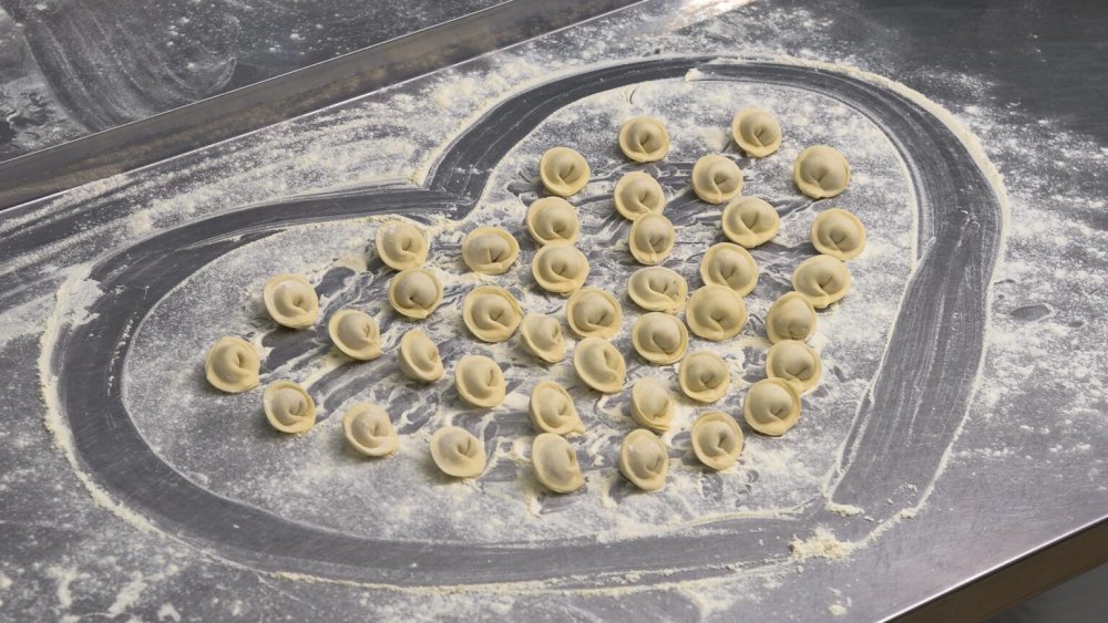 Хинкали со шпинатом