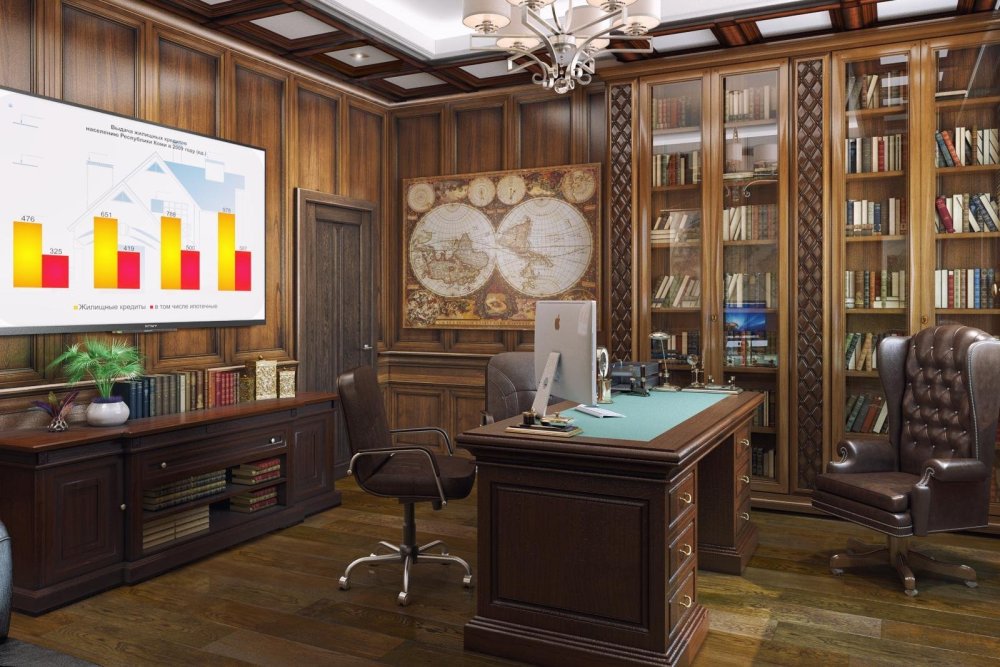 Интерьер кабинета полиции