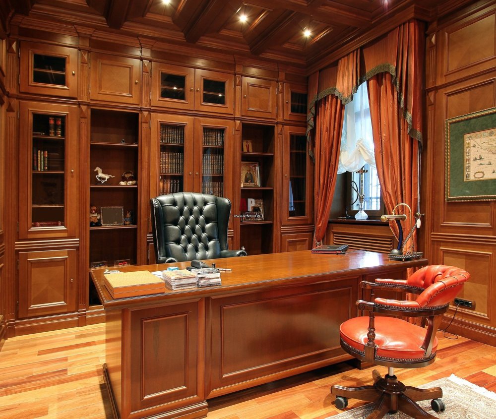 Дизайнерский кабинет руководителя