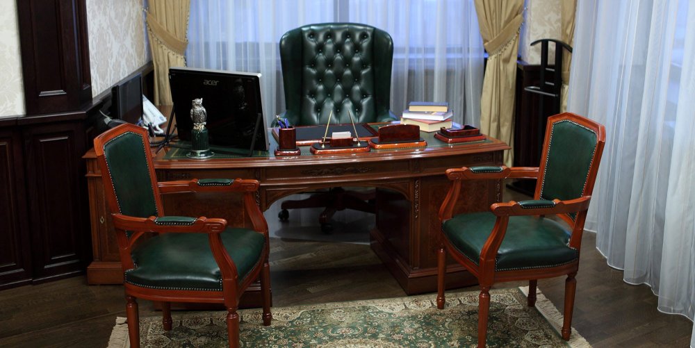 Интерьер кабинета Рэма Вяхирева