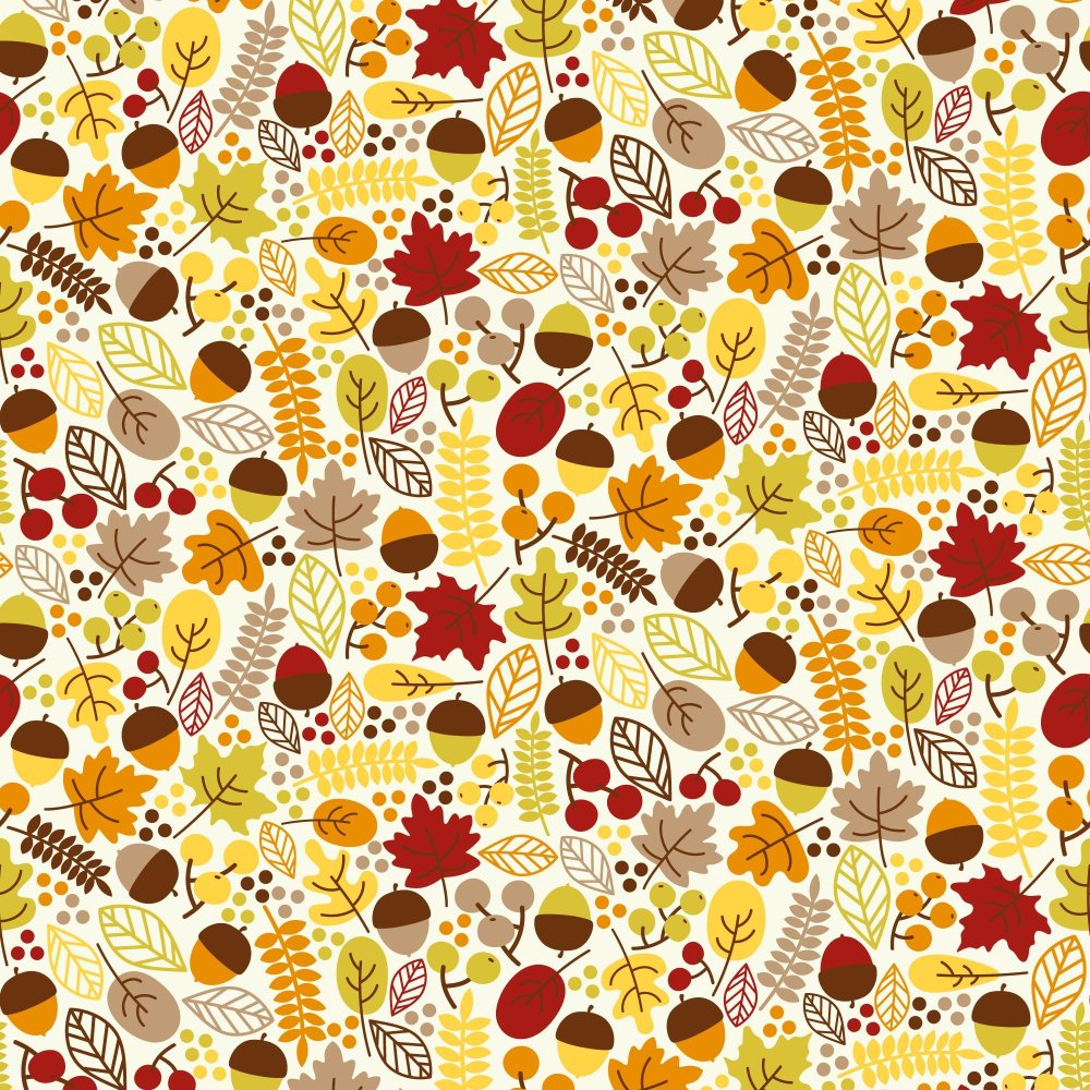 Осенний паттерн вектор
