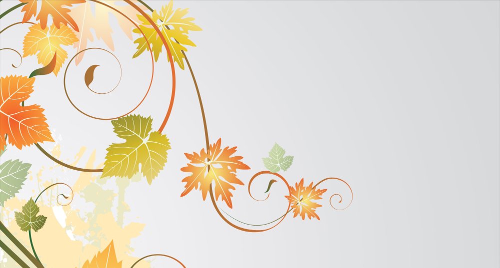Векторный фон осень