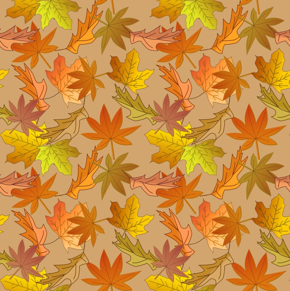 Осенние листья фон