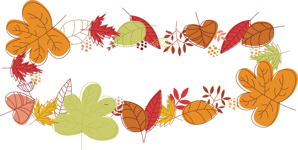 Осенний фон акварель