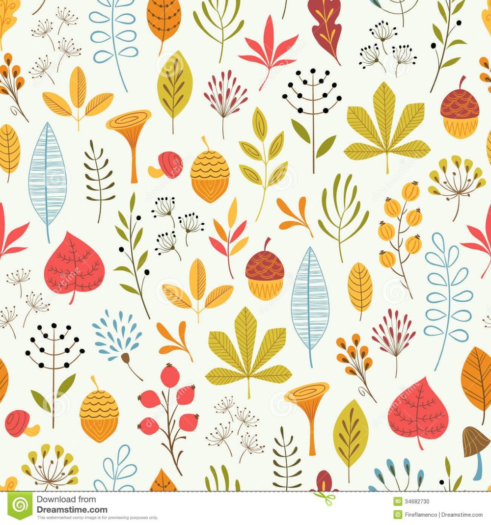 Орнамент из листьев